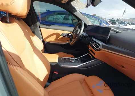 2023 BMW 3 Series 330E из США, поврежденный, VIN 3MW39FF06P8C84003